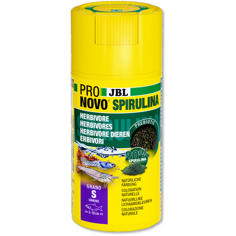 JBL Pronovo Spirulina Grano S 100ml Click | Aquariumvoer