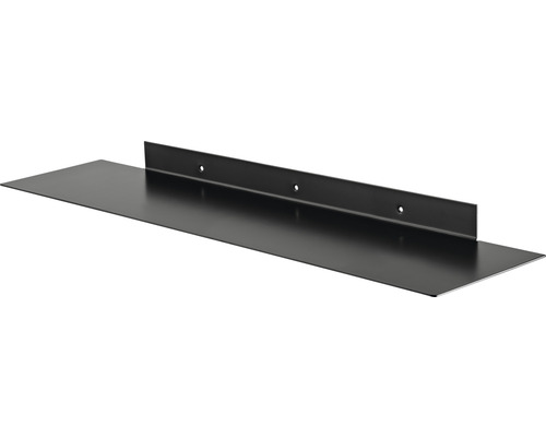 Katana wandplank 60x20x4,5 cm, draagvermogen 12 kg, zwart