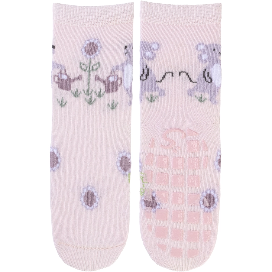 Sterntaler ABS-Söckchen Doppelpack MausHerzen rosa