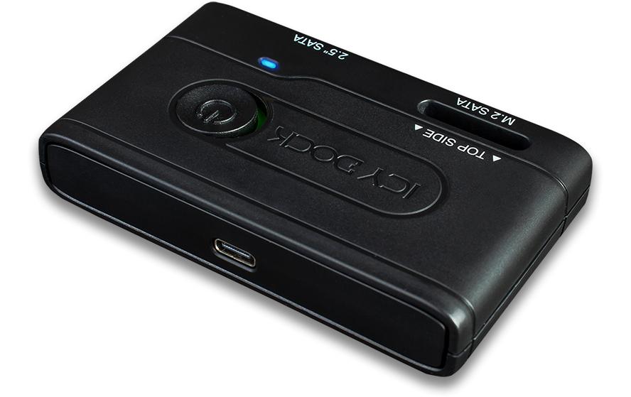 Dockingsstation EZ-Adapter MB031U-1SMBMobiler Adapter für 2.5 Zoll SATA HDD/SSD oder M.2 SATA SSD