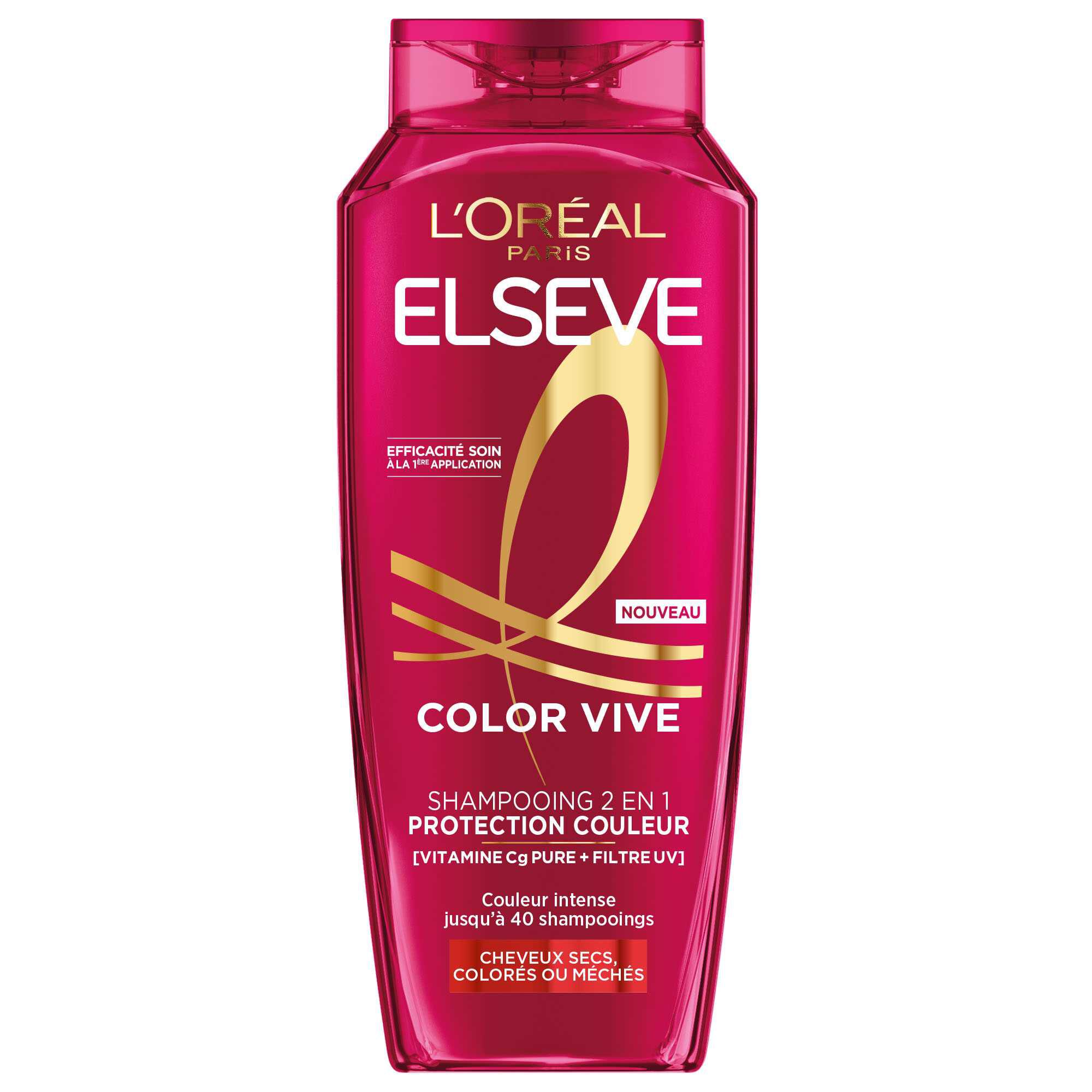Shampoing Protection Couleur 2en1 Vitamine Cg | Elseve