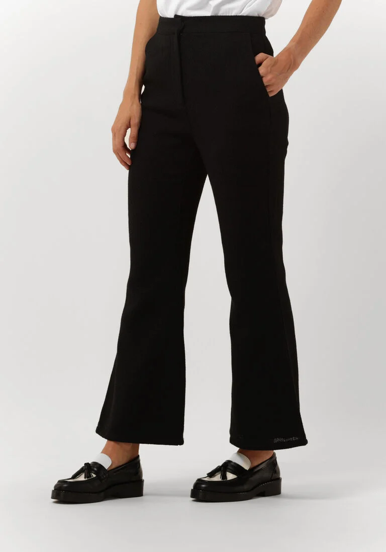 NA-KD zwarte na-kd wijde broek structured suitpants