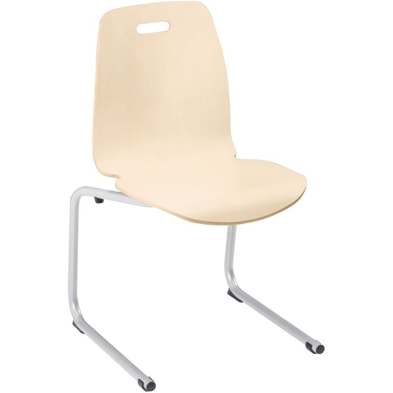 Chaise appui sur table VILMA - piètement luge