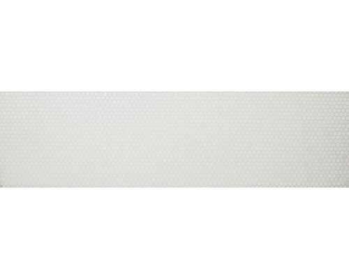 Keramische mozaïekknop 100 30,5x32 cm wit glanzend