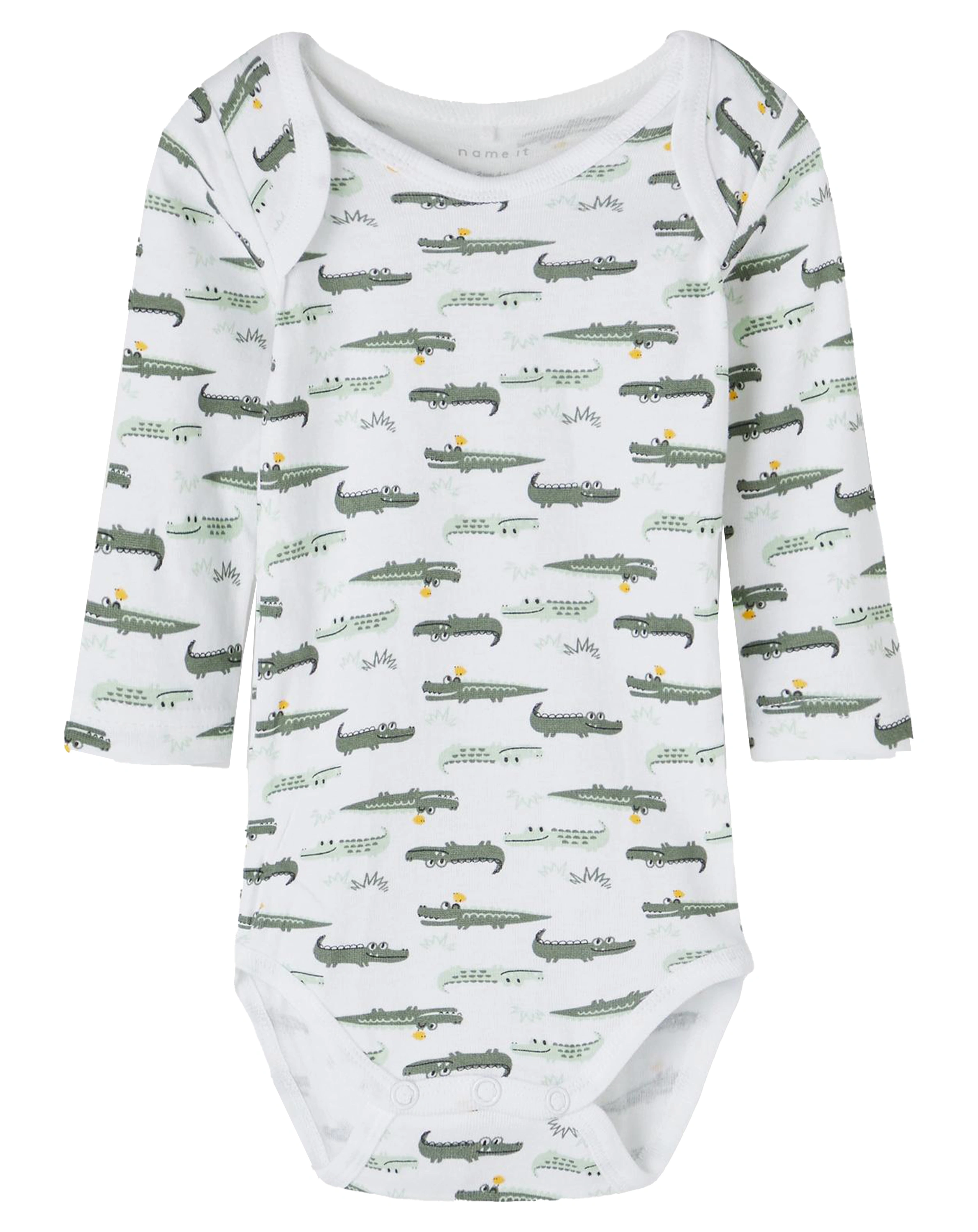 Langarmbody NBMBODY 3er Pack in agave green
