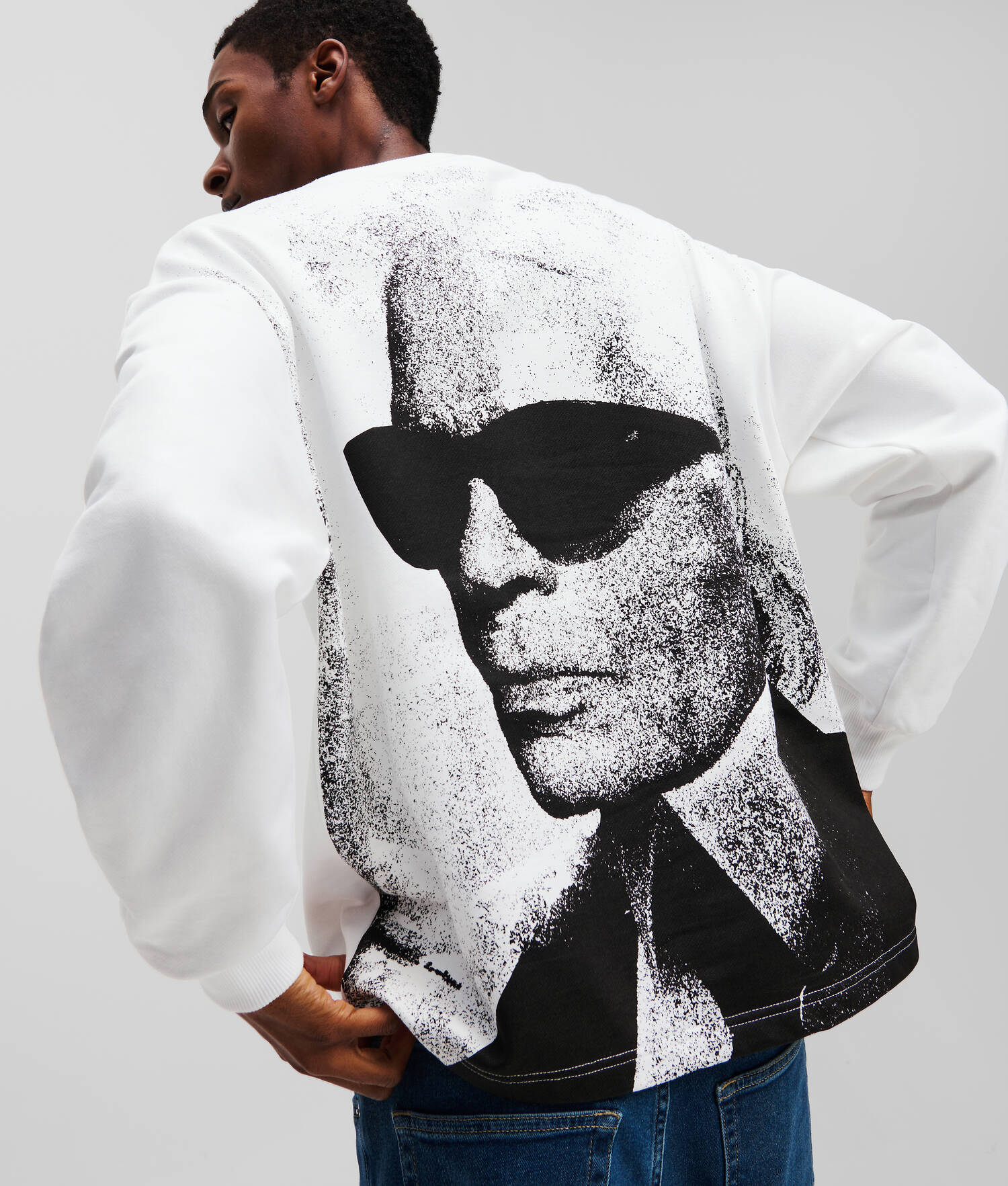 SWEAT-SHIRT IMPRIMÉ GRAPHIQUE KARL