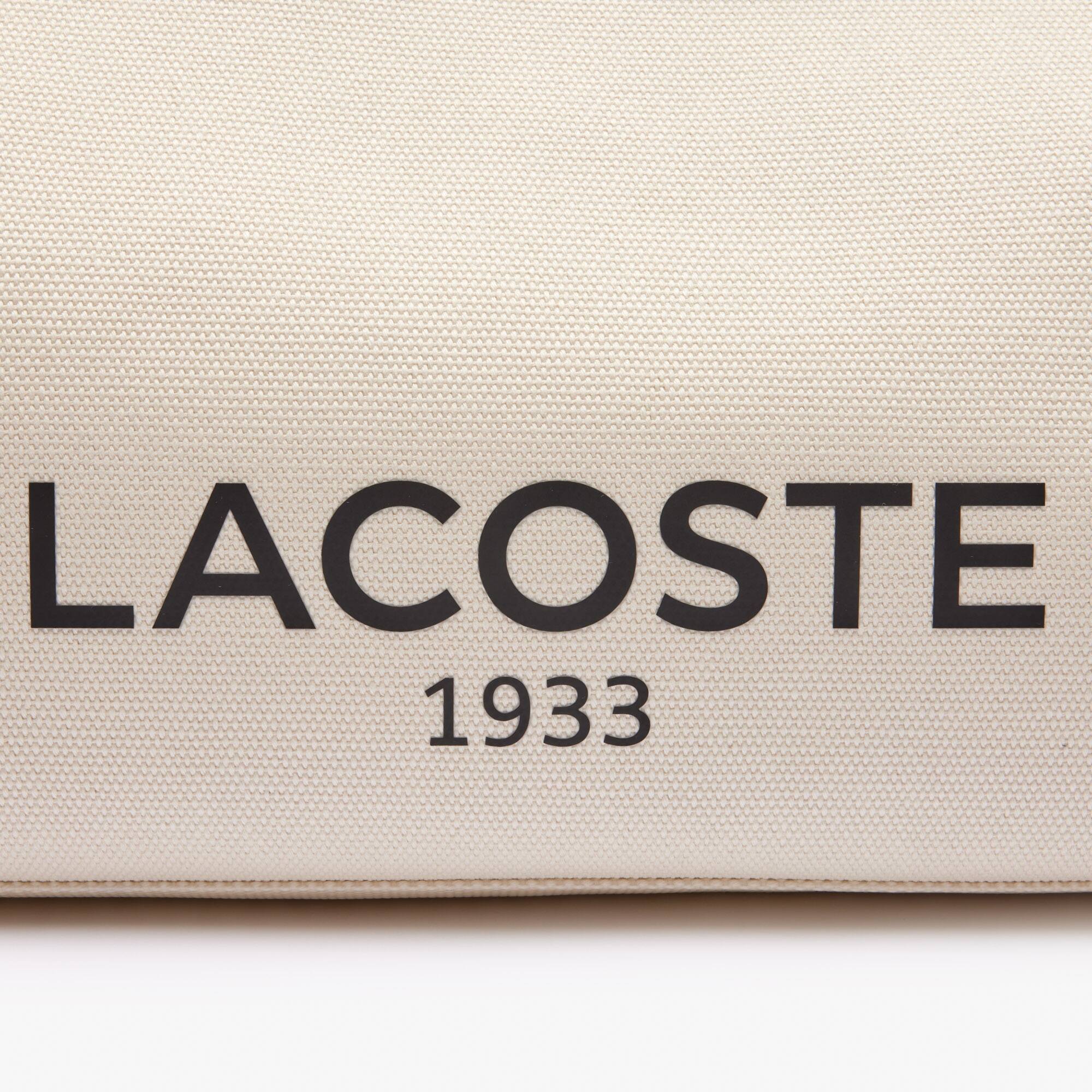 Heritage Tote aus Canvasbaumwolle Taschen - Braun - Lacoste - Unisex