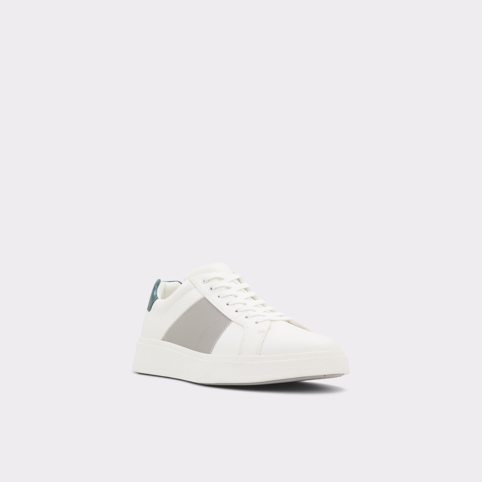 Primespec White Synthetic Smooth Men Sneakers