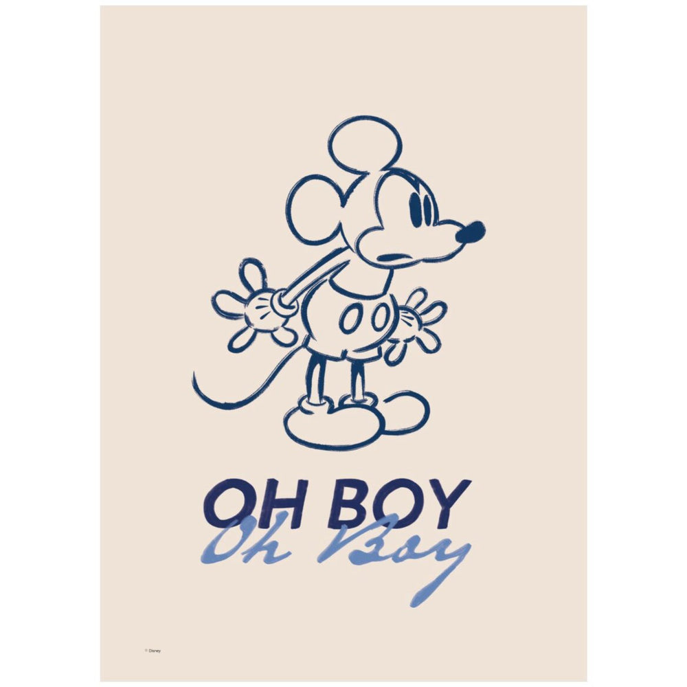 Køb Poster & Frame Disney - Oh Boy, Oh Boy