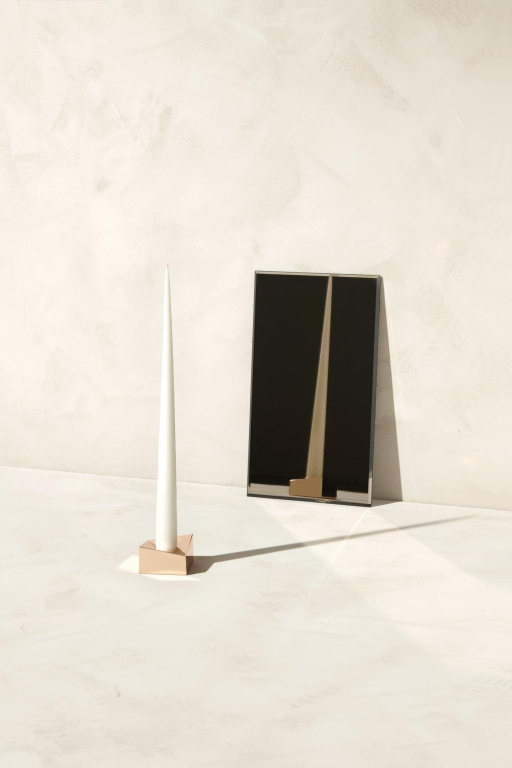 Stoff Nagel Stoff Nagel Reflect kandelaar L chroom
