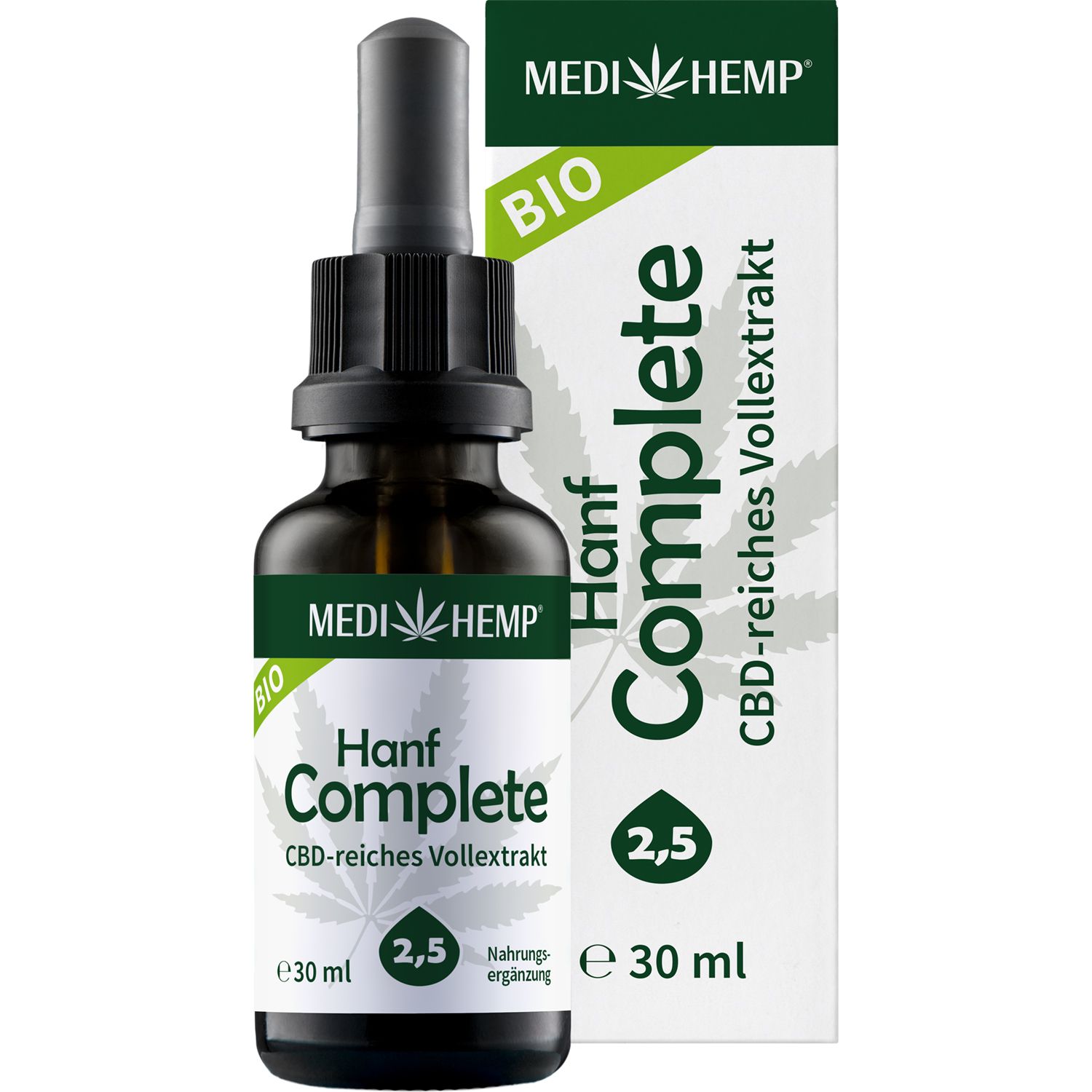 Medihemp Bio Hanf Complete 2,5% - 750mg CBD