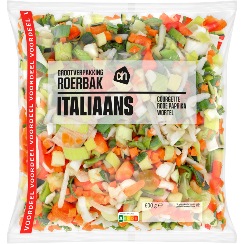 AH Roerbakgroente Italiaans grootverpakking