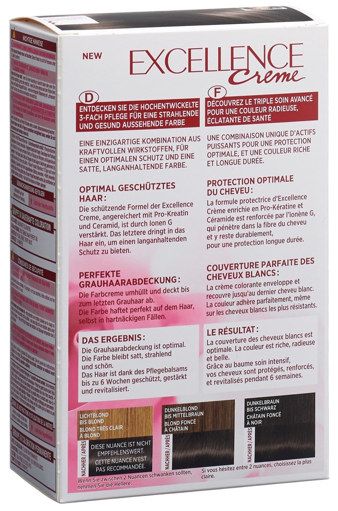 EXCELLENCE Creme Triple Protection Creme 3 dunkelbraun 1 Stk