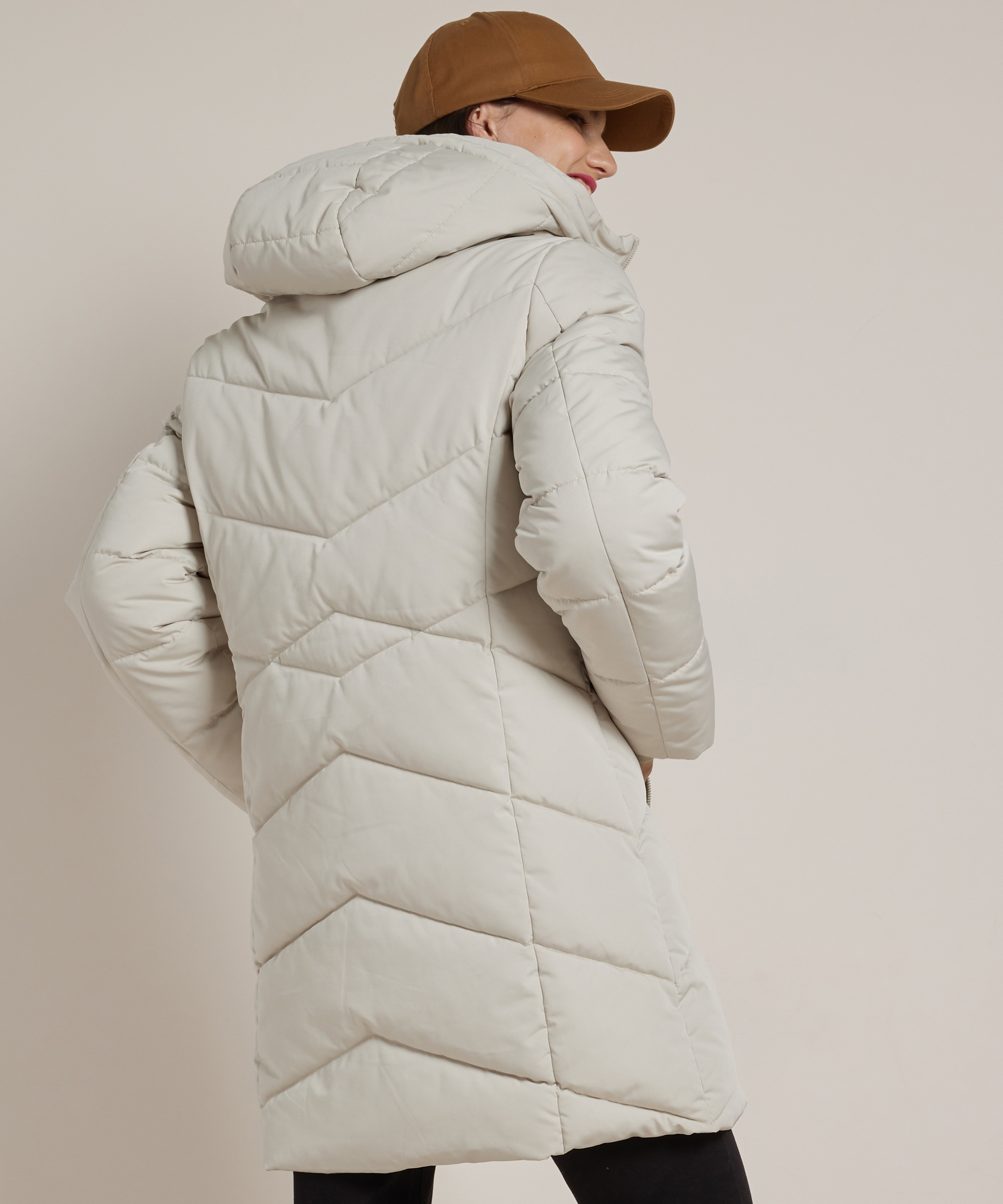 gewatteerde jas parka