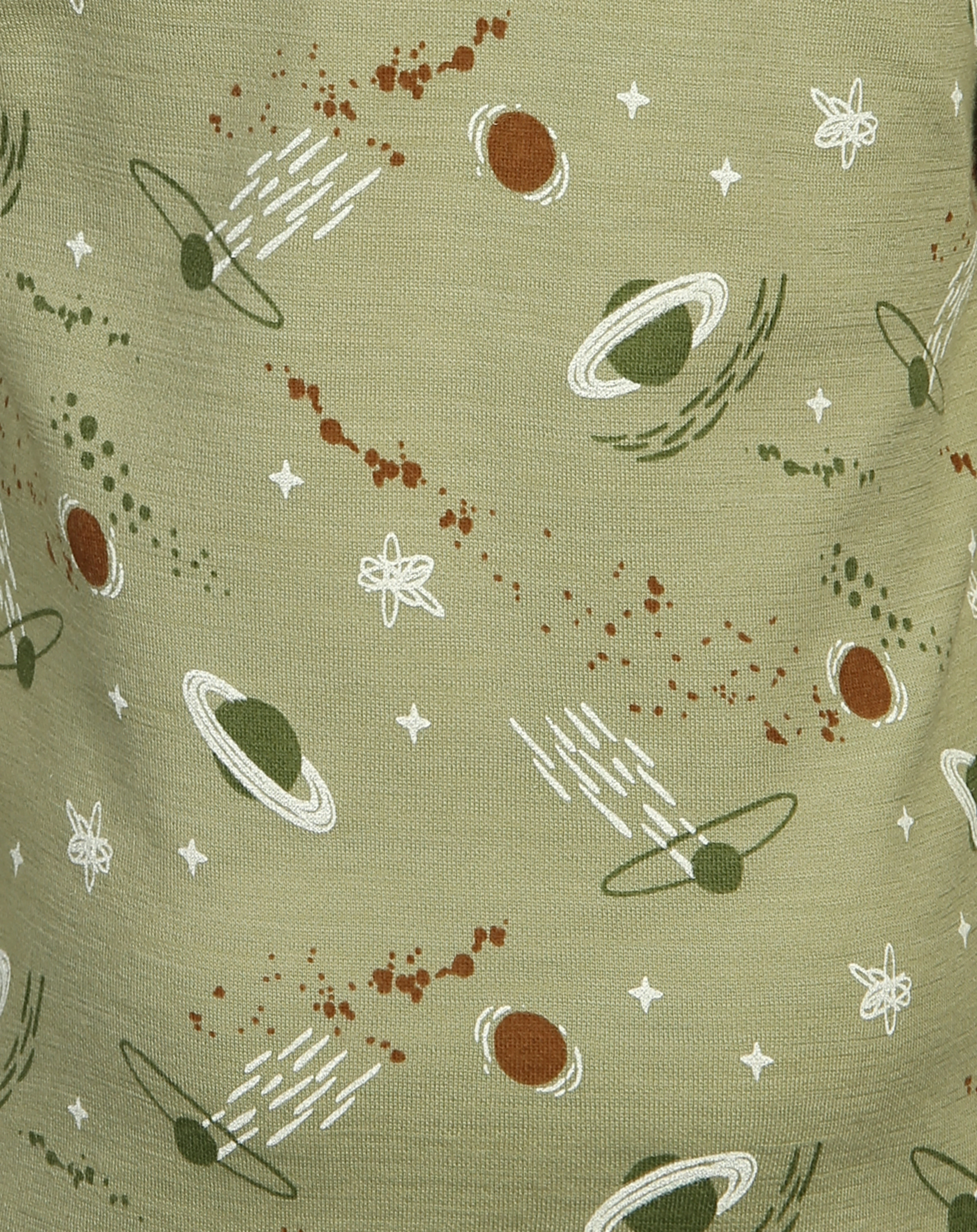 Langarmshirt 617 - SATELLITE AOP in sage
