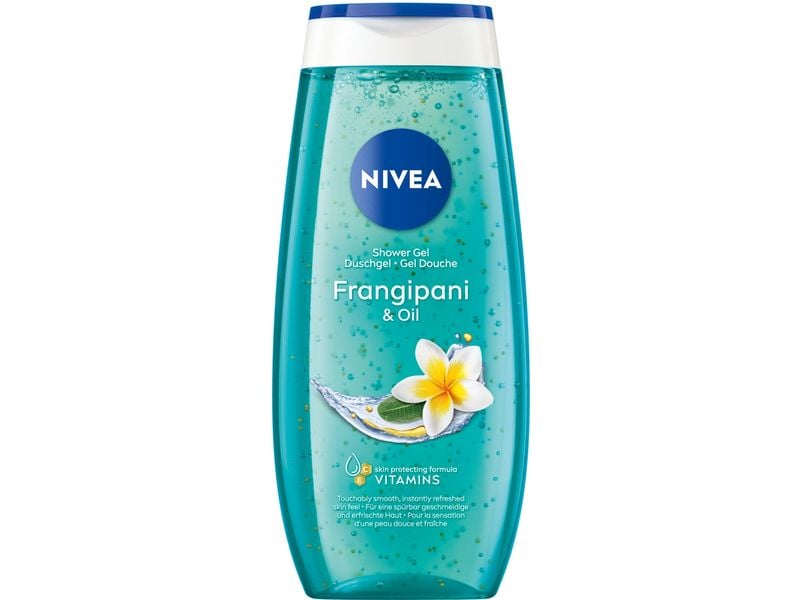 NIVEA Duschgel Frangipani and Oil 250 ml Erfrischende Pflegedusche mit wertvollen Ölperlen