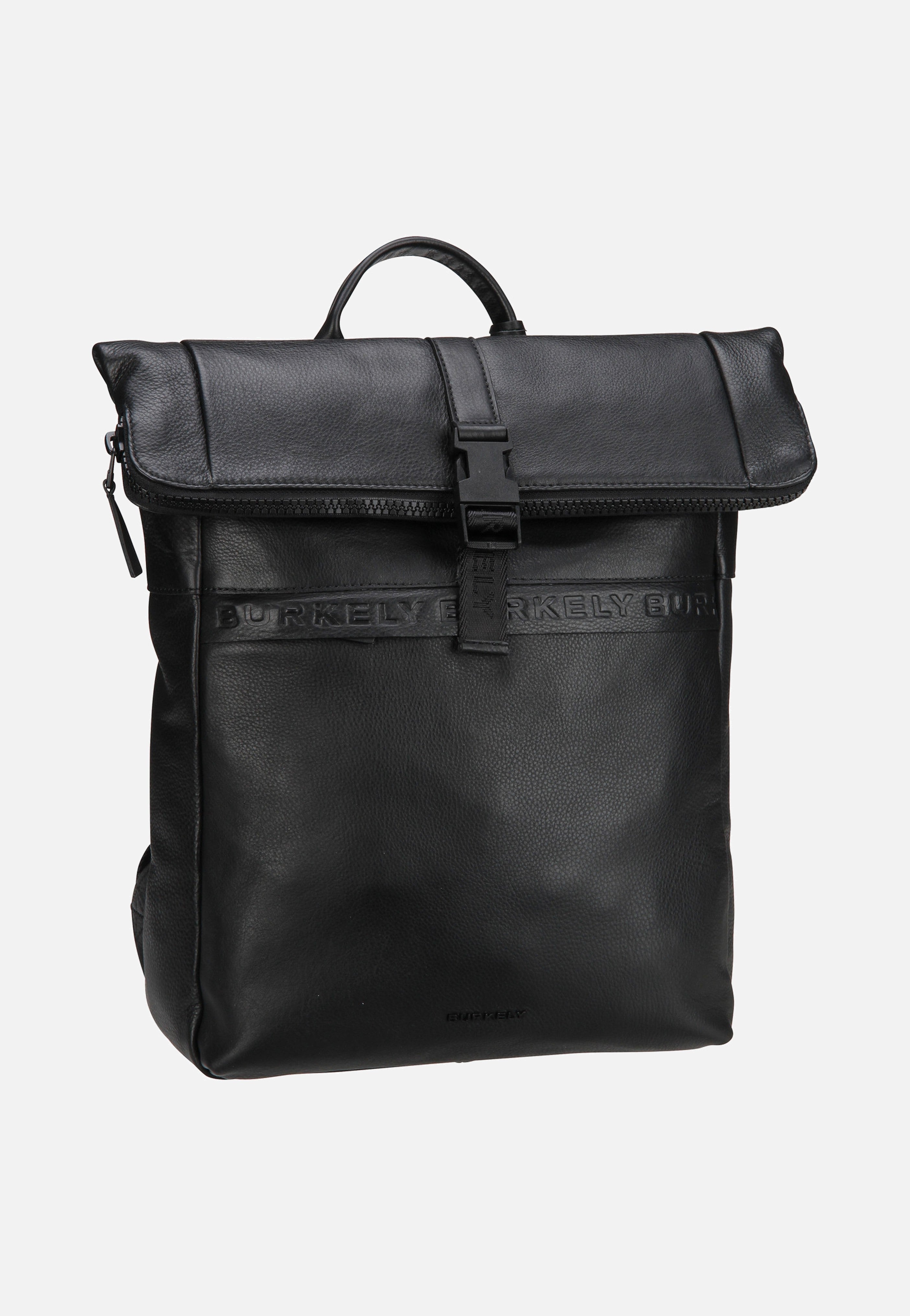 Minimal Mason 1000805 Black - Rolltop Rucksack