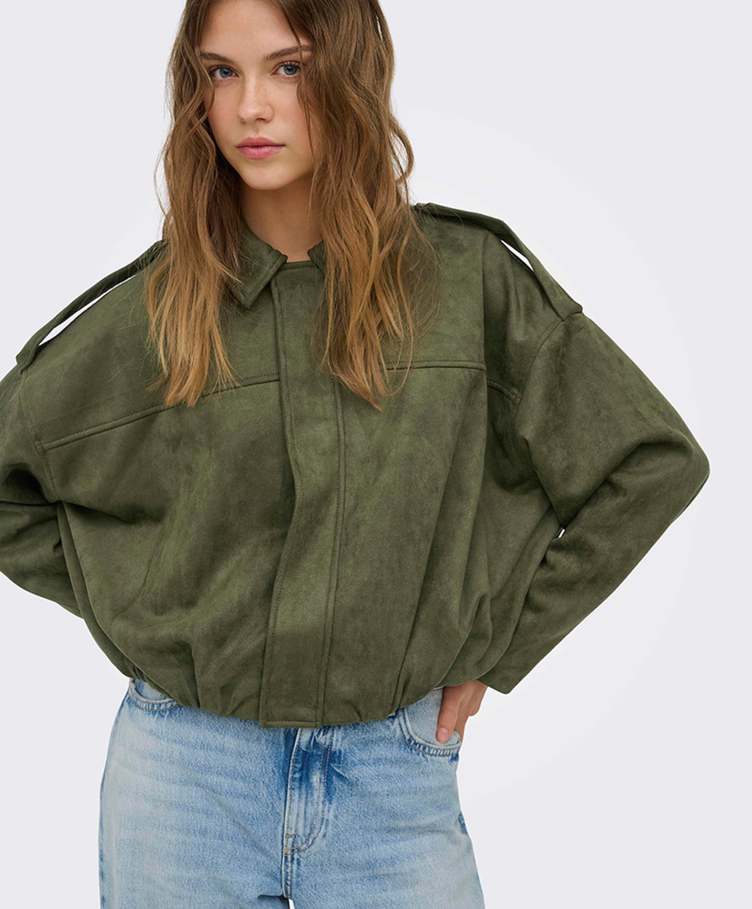 Only Dames jas groen