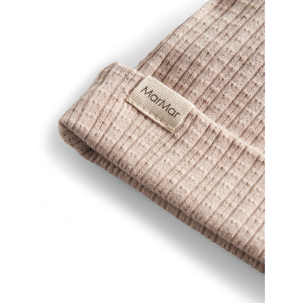 Køb MarMar New Born Modal Pointelle Rib Soft Beige Aiko Hue