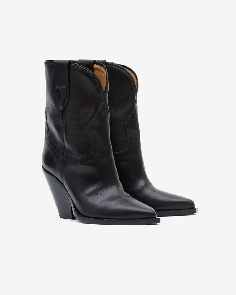 BOTTINES EN CUIR DE VEAU LEYANE