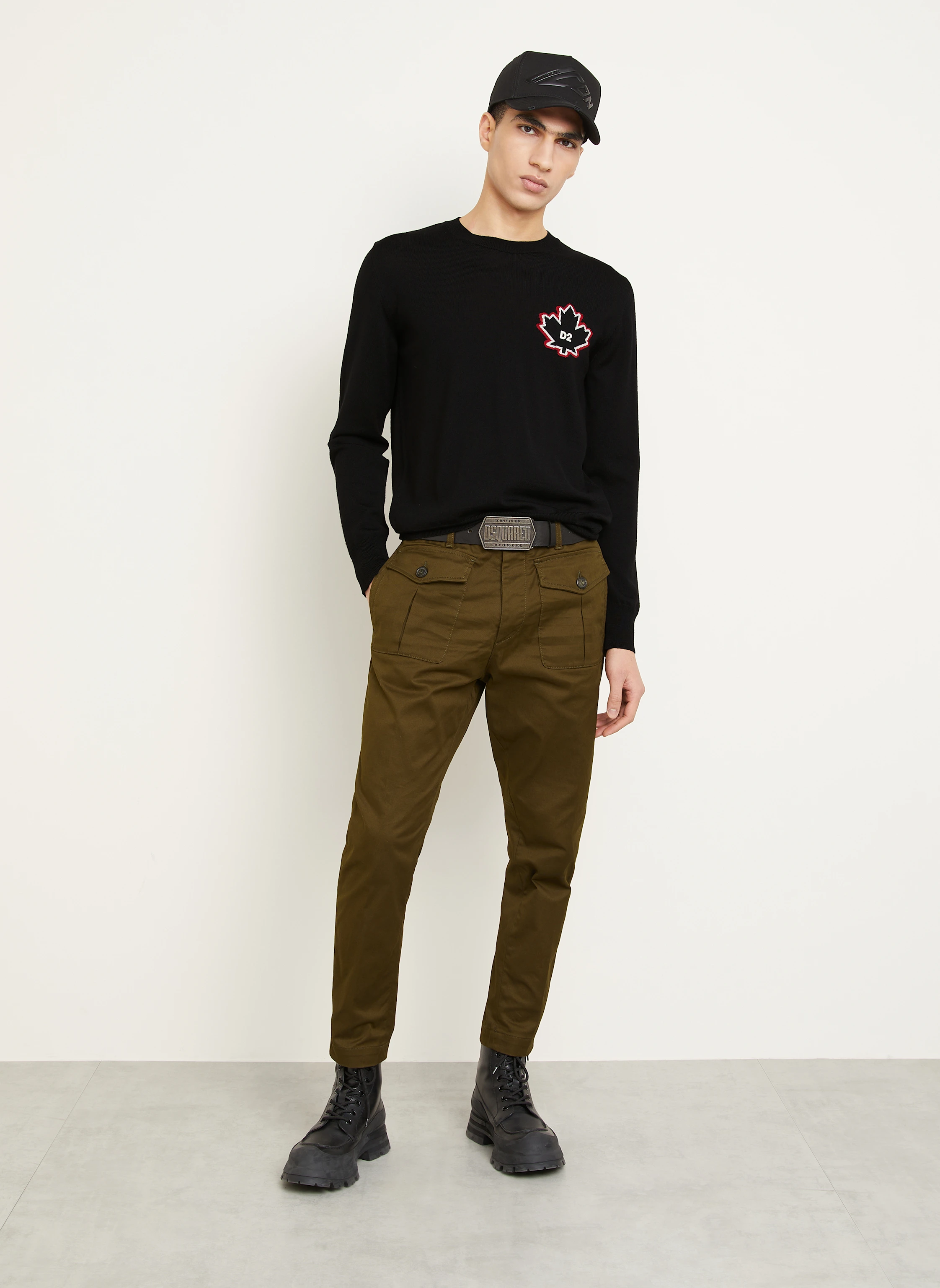 DSQUARED2 Pullover D2 LEAF
