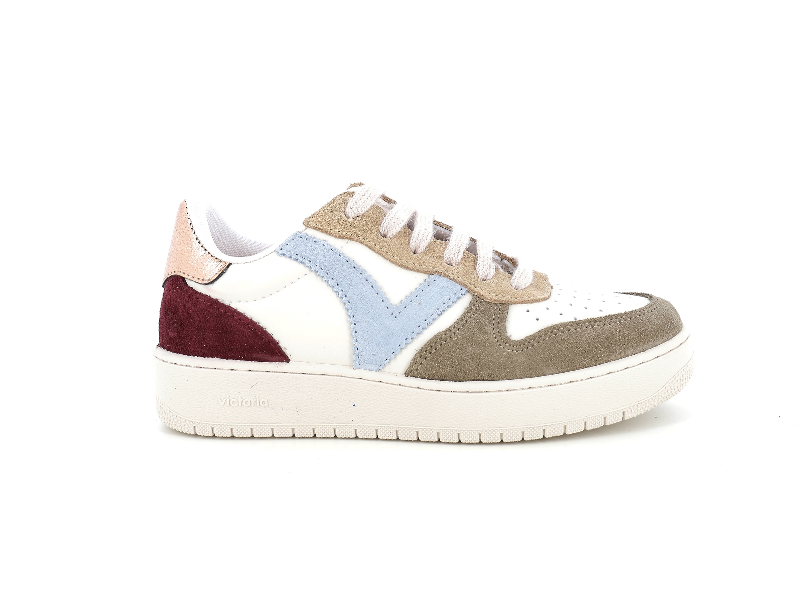 Victoria-1258240 Matières combinées Kaki