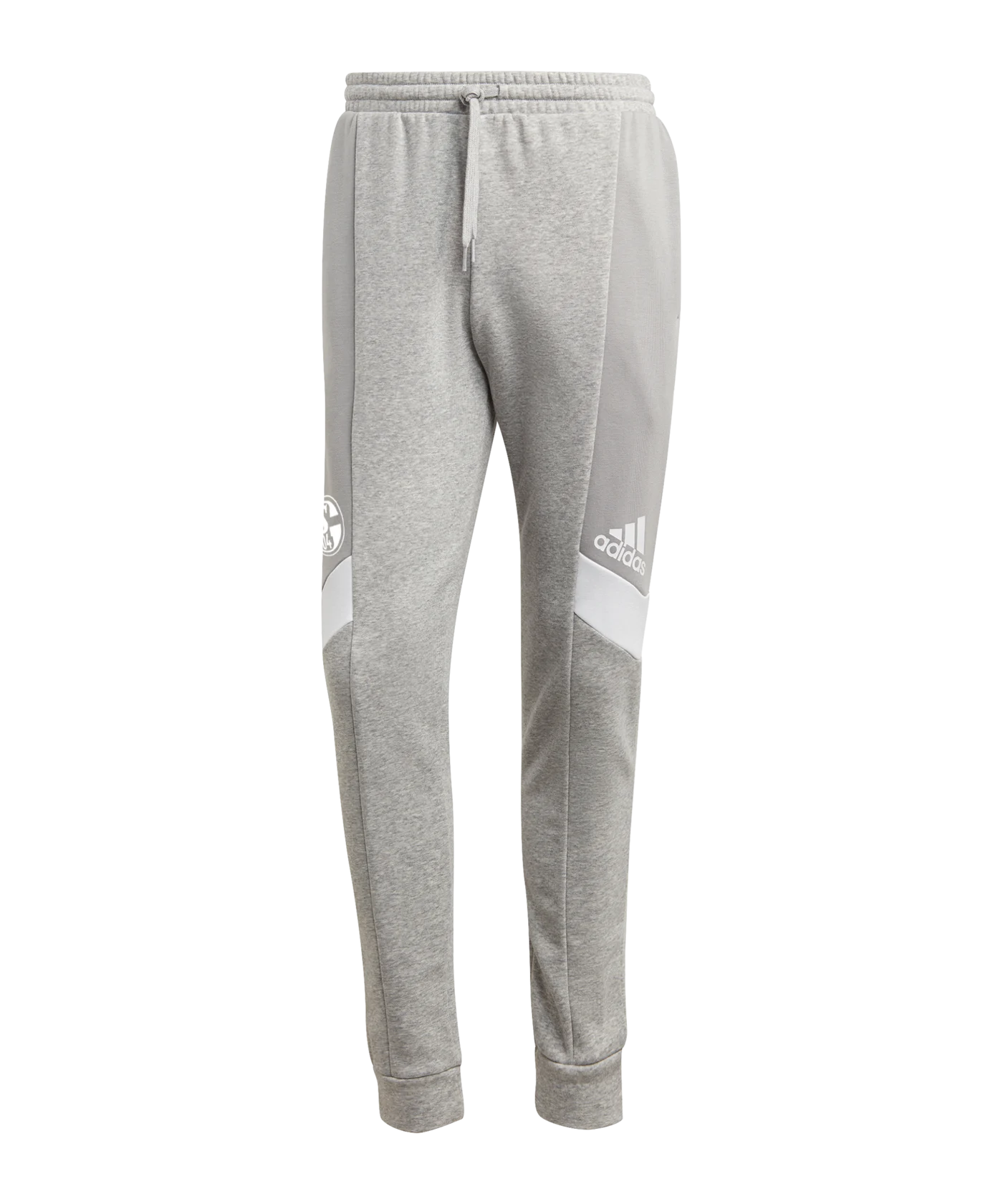 adidas FC Schalke 04 Jogginghose Grau