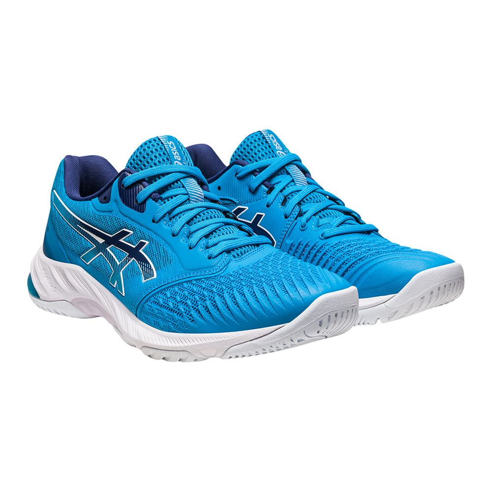 Asics NETBURNER BALLISTIC FF 2 - Chaussures volleyball Homme island blue/indigo blue