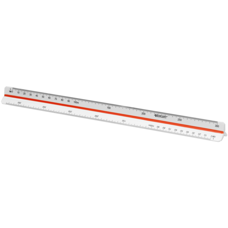 Westcott Reduktionsmassstab E10160 00 Vermessung, 30 cm