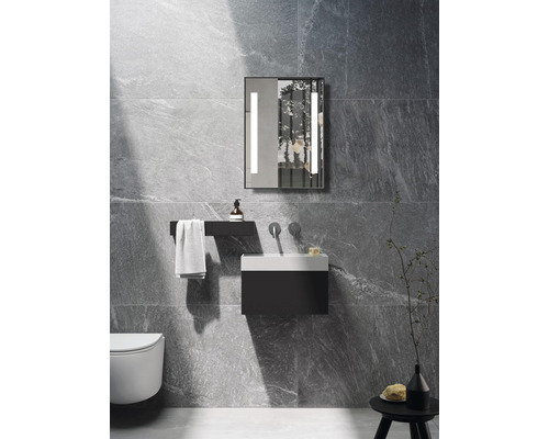 LED-spiegel DSK Black River 2.0 50 x 70 cm zwart IP 24