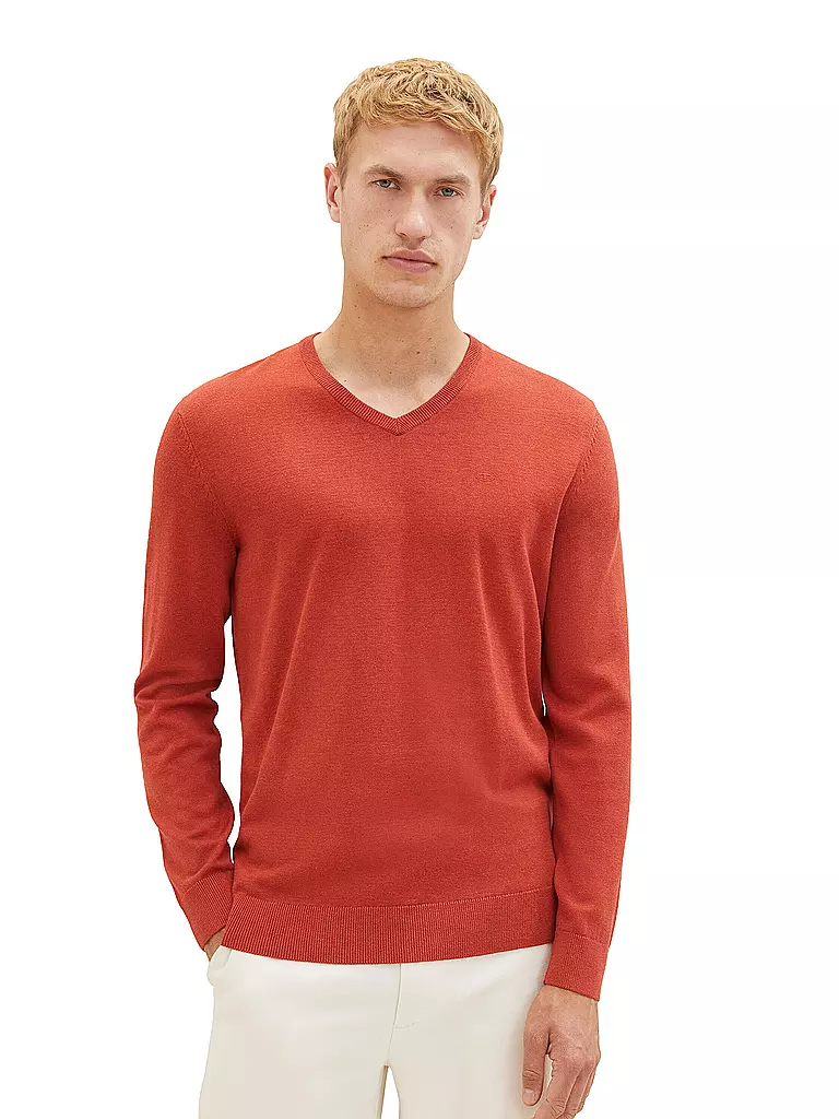 TOM TAILOR Pullover rot