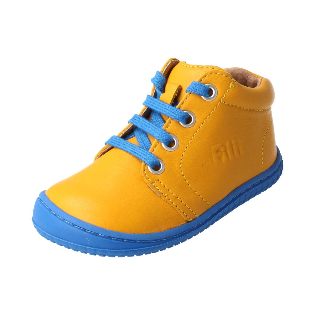 3211-55 mustard GECK nappa leather laces Weite/W