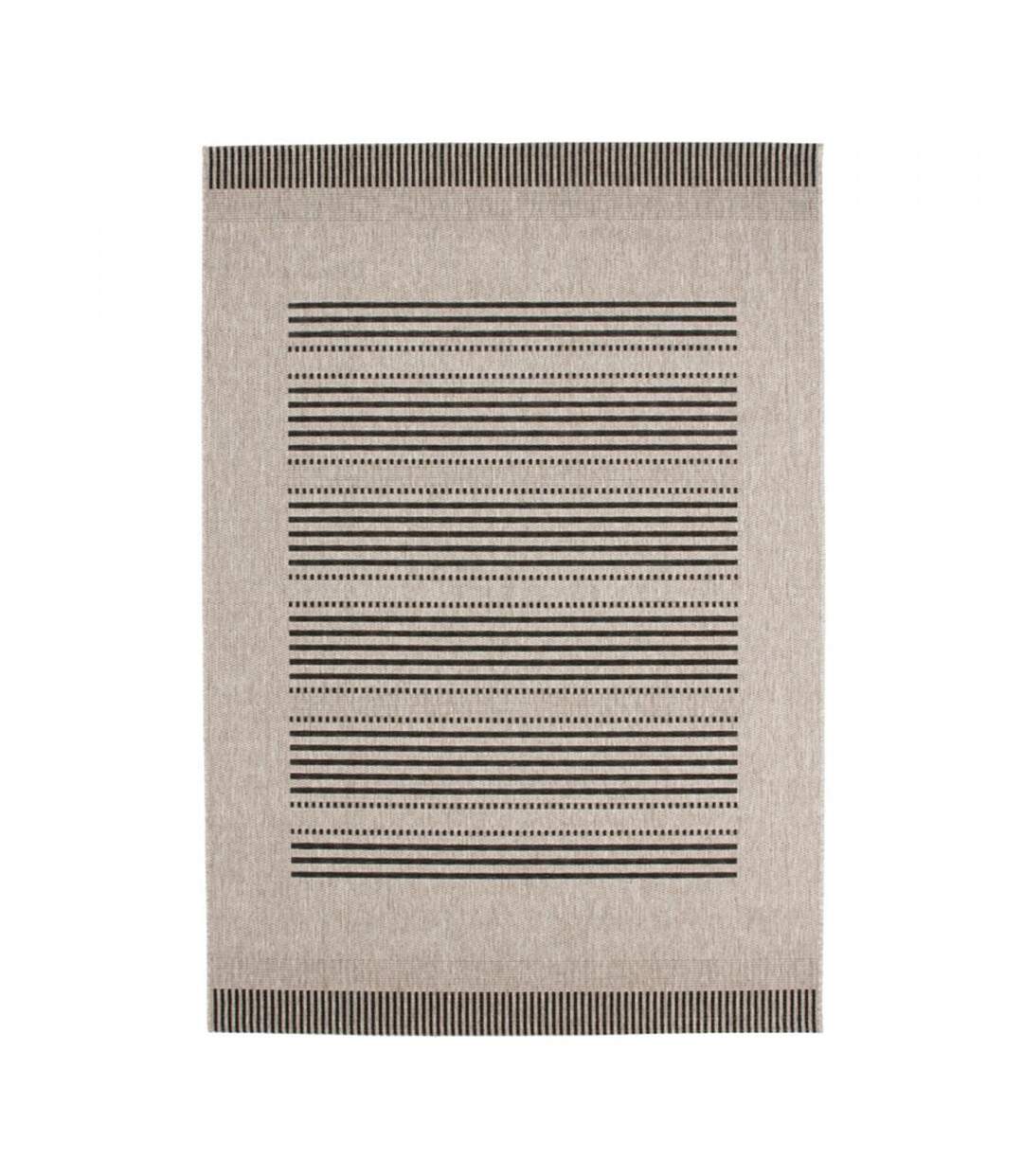 Tapis kilim FINCAU 1 LL en polypropylène doux et soyeux Fait en Europe