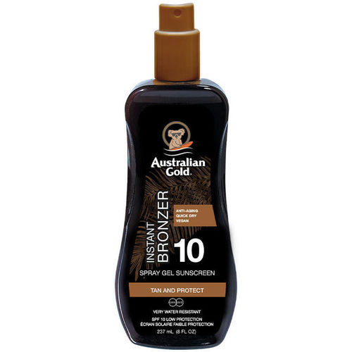 Australian Gold - Sunscreen Spf10 Spray Gel With Instant Bronzer