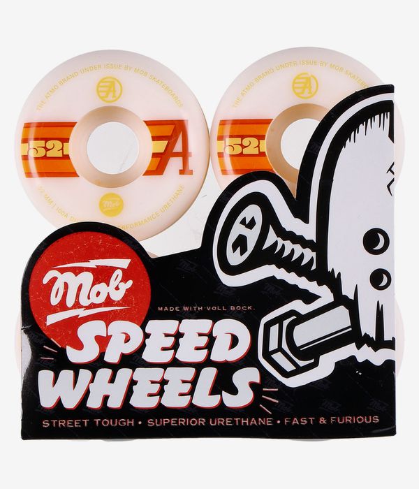 MOB x Atmo Flag Rollen (white) 52mm 100A 4er Pack