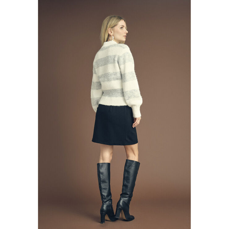 A-VIEW Annali stretch skirt Black