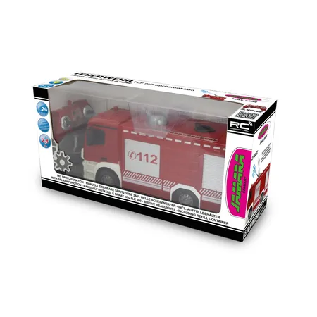 Jamara Feuerwehr TLF mit Spritzfunktion Mercedes-Benz Antos 1:26 2,4GHz