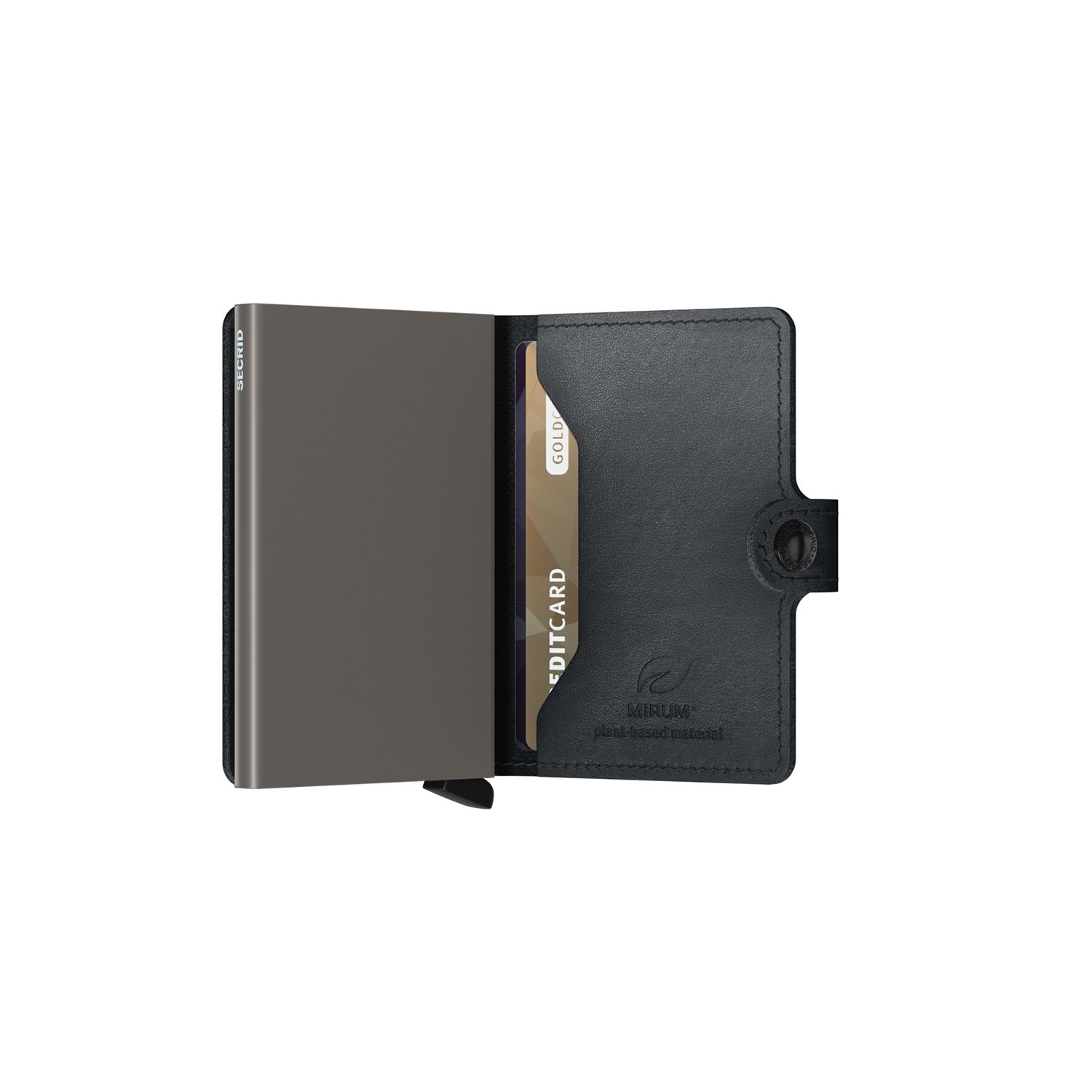 Secrid Miniwallet Portemonnee Mirum Plant-Based black