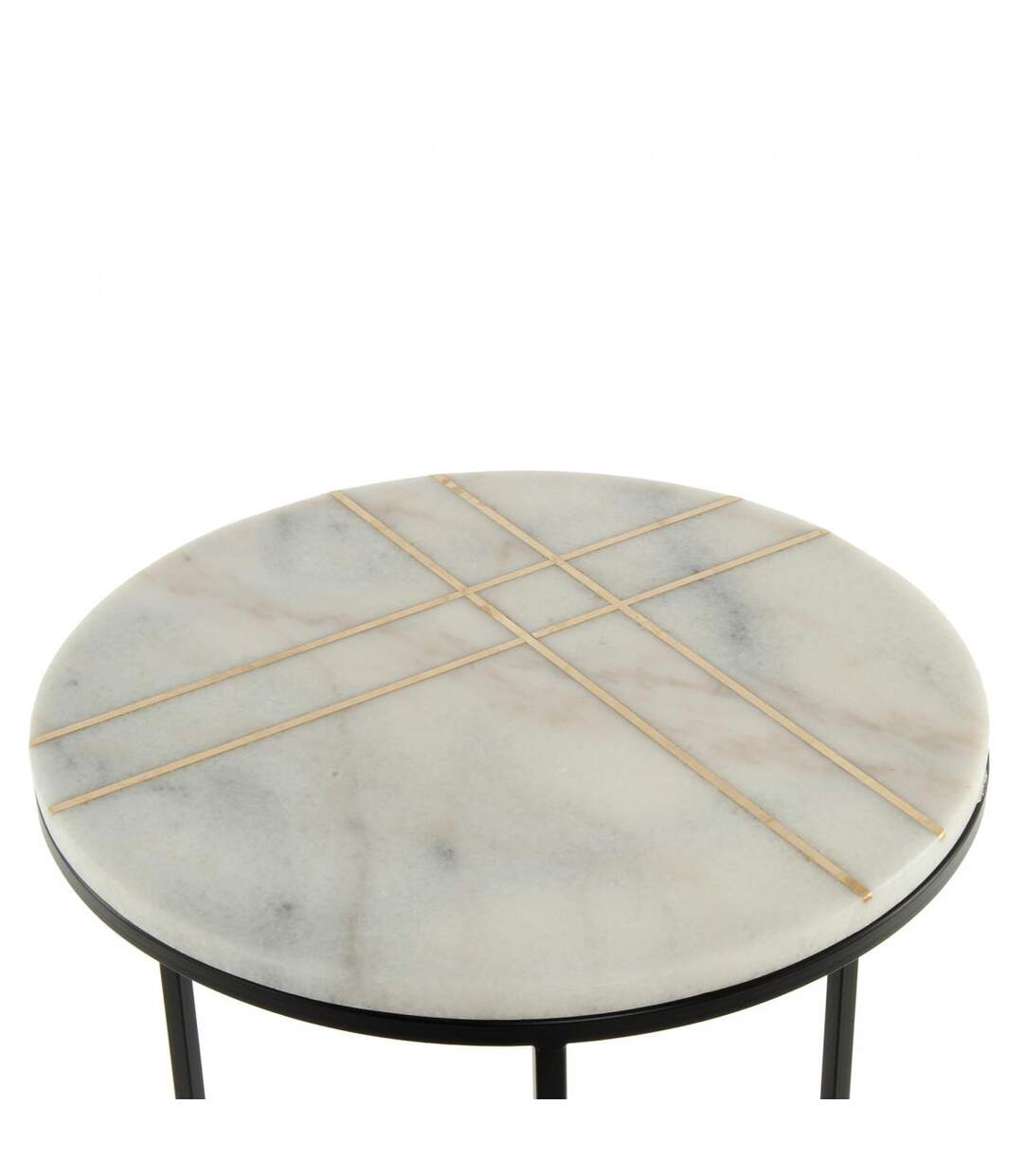 Table basse EKE en marbre fait main BSCI FSC