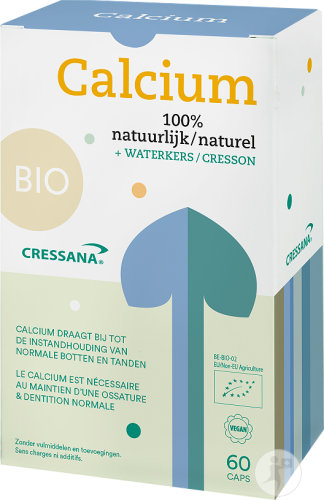 Cressana Bio Calcium Complément Alimentaire 60 Capsules