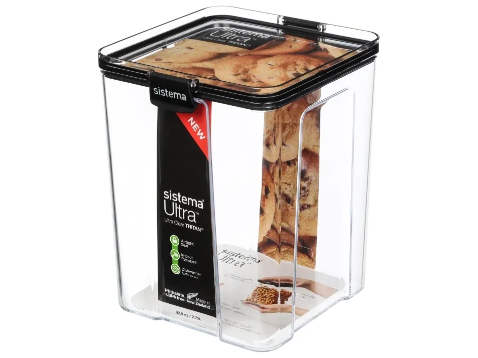 Sistema - Tritan Ultra Square 2,75L
