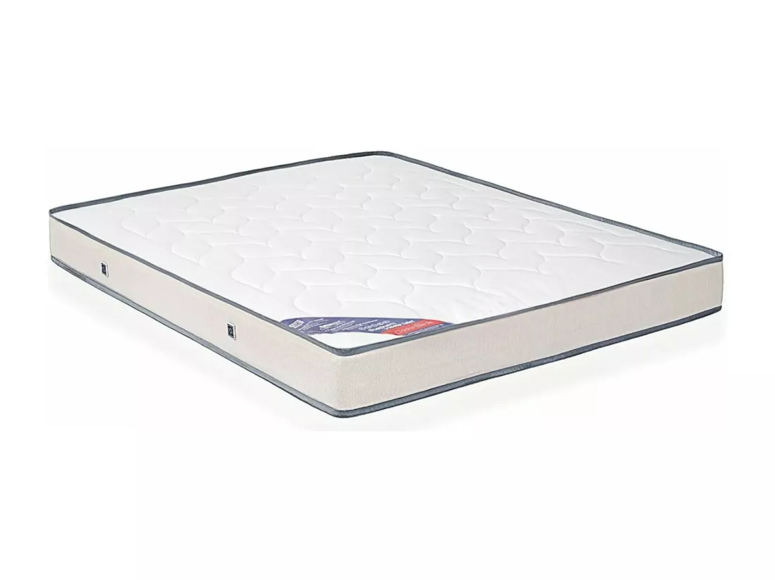 Lit escamotable horizontal avec étagères blanc mat Noby 140x200-Avec Led sans veilleuses