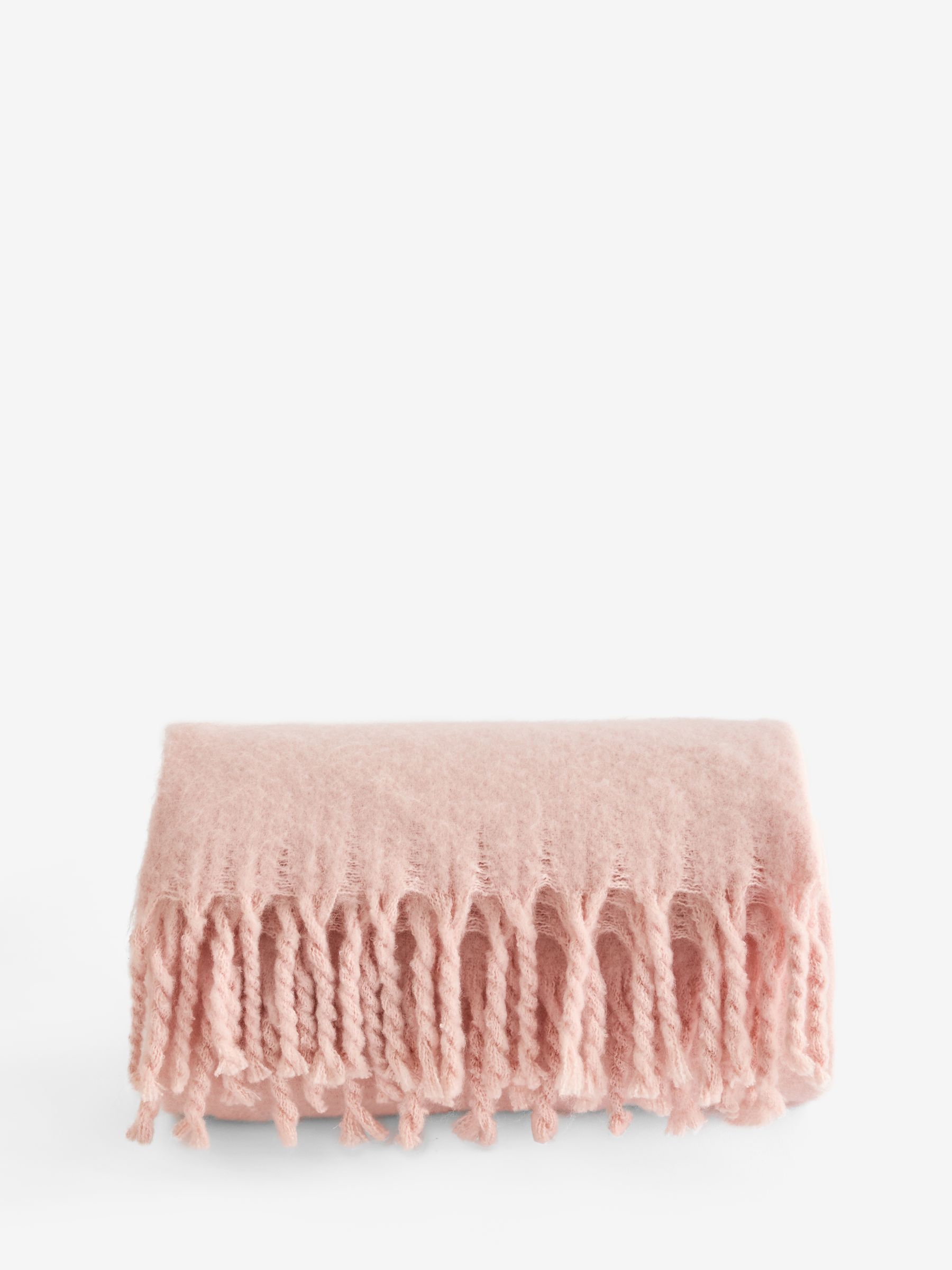 Embroidered Candycane Cosy Throw