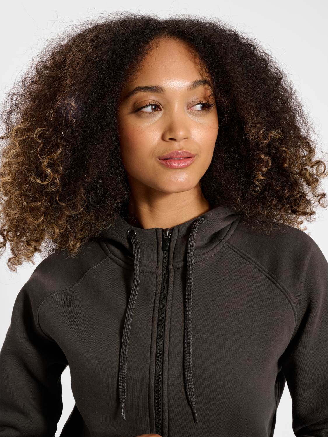 hmlRED HEAVY ZIP HOODIE WOMAN