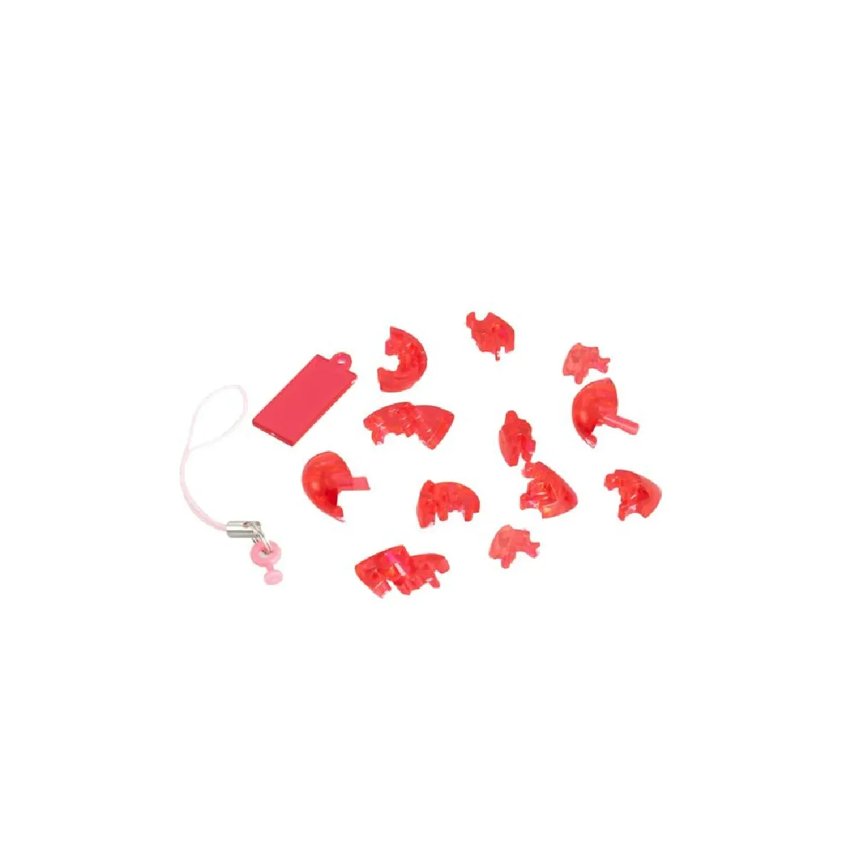 HCM Kinzel 3D Crystal Mini Cœur Rouge