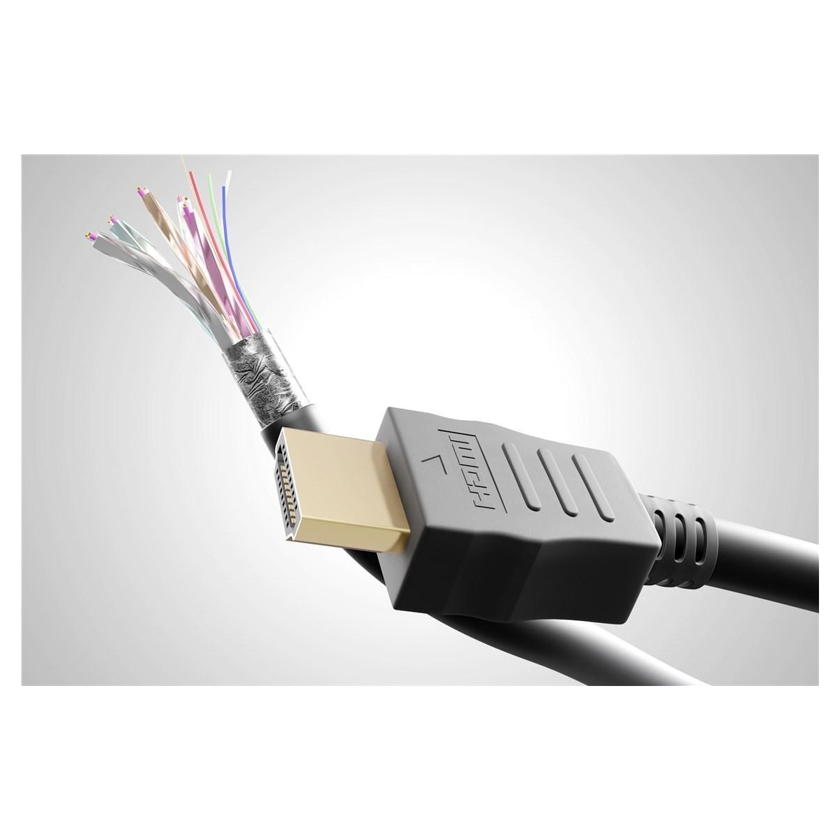 Goobay Høyhastighets HDMIâ„¢ 270°-kabel med Ethernet