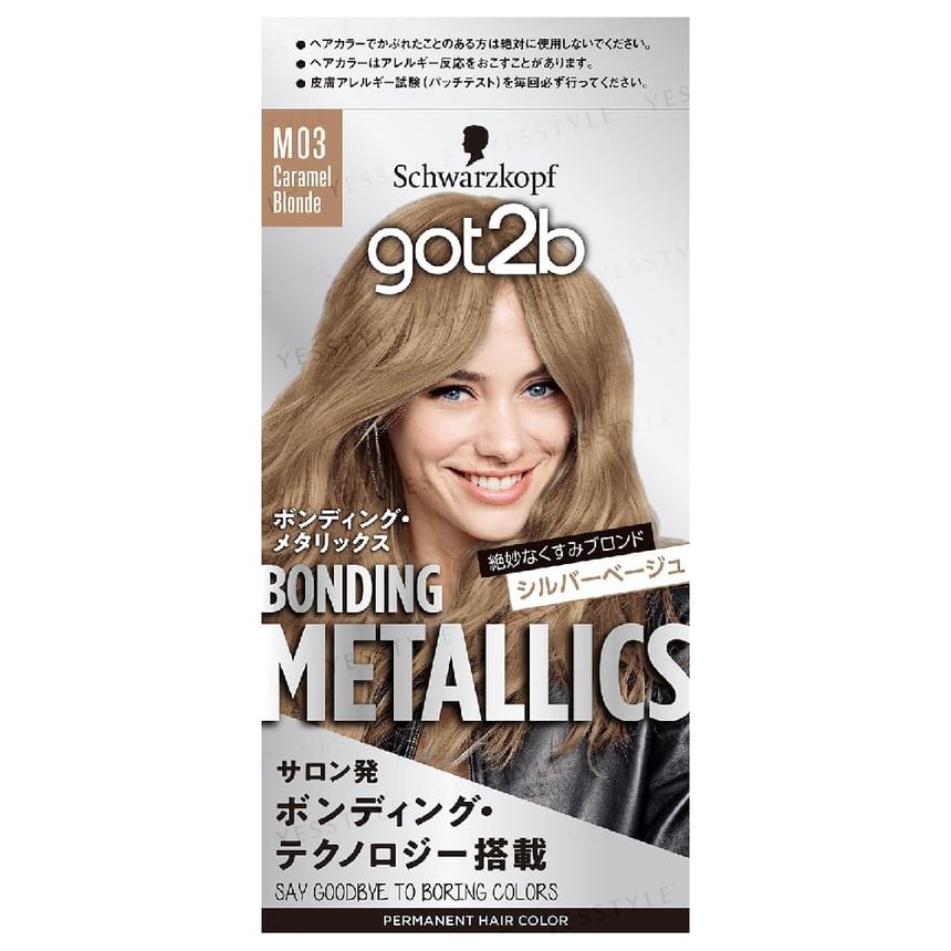 Schwarzkopf - got2b Bonding Metallics Haarkleur