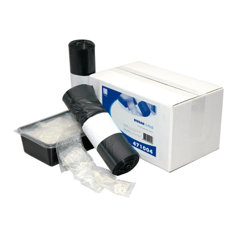 Bio-San | Hygi\u00ebnebak | Reukdodende sachets | Doos 50 stuks