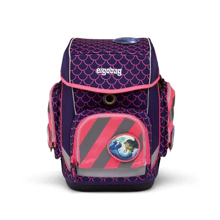 ergobag Fluo-Zip Set mit Reflektorstreifen