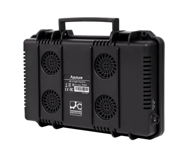 Aputure MC 4-Light Travel Kit, 5 W, 4 pære(r ), Variabel, 3200 K, 6500 K, Sort